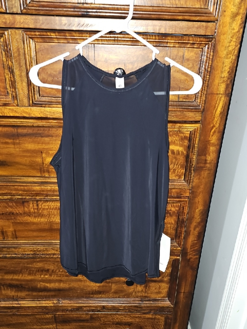 Lululemon Sculpt Tank! Nwts Sz 6 BLK! Classic Fit! Hip Length!